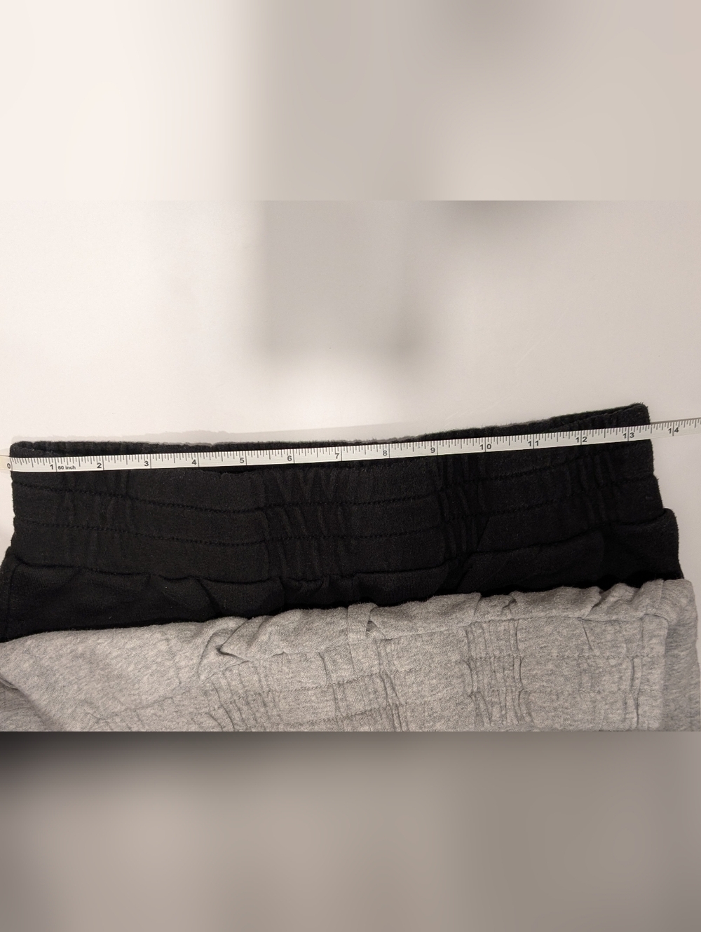 2 pairs of cotton blend wide leg sweatpants - Picture 12 of 12